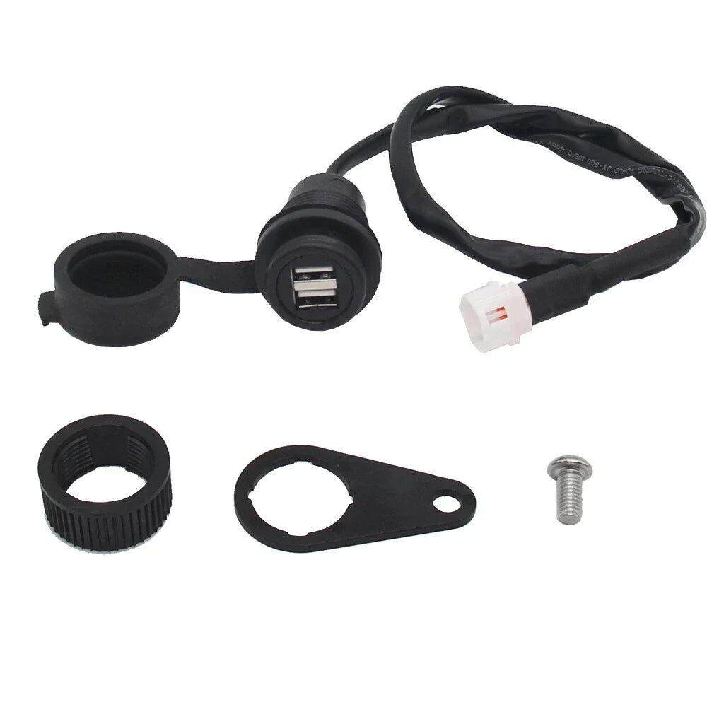 Dual USB Charger Adapter for Yamaha MT09, SP, XSR900, Tracer 900, MT07