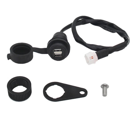 Dual USB Charger Adapter for Yamaha MT09, SP, XSR900, Tracer 900, MT07