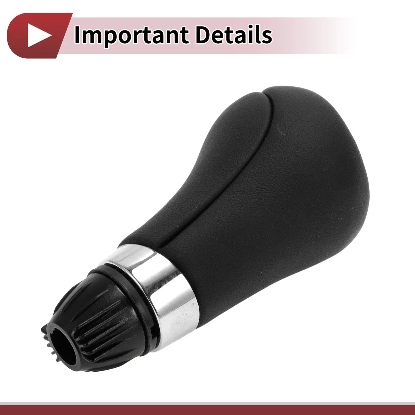6 Speed Gear Shift Knob for Mercedes-Benz C-Class (2000-2023) Faux Leather