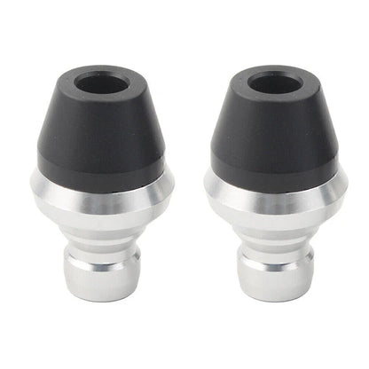 Chrome Tire Valve Stem Dust Covers for Ducati Scrambler (2015-2023)