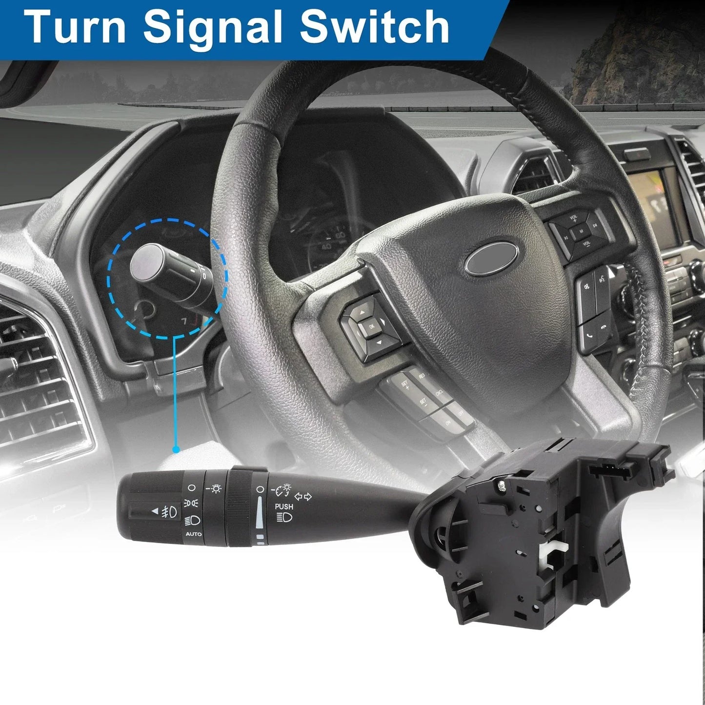 Steering Column Turn Signal Switch for Dodge Avenger, Journey (2011-2014)