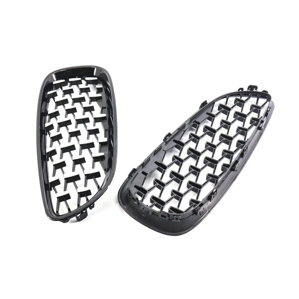 Diamond Style Front Bumper Kidney Grilles for BMW Z4 (2009-2016)