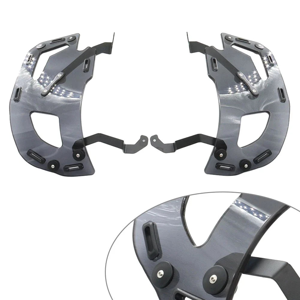 Smoke Rear Luggage Rack Sidecase Mounting for BMW K1600B K1600GA (2018-2023)