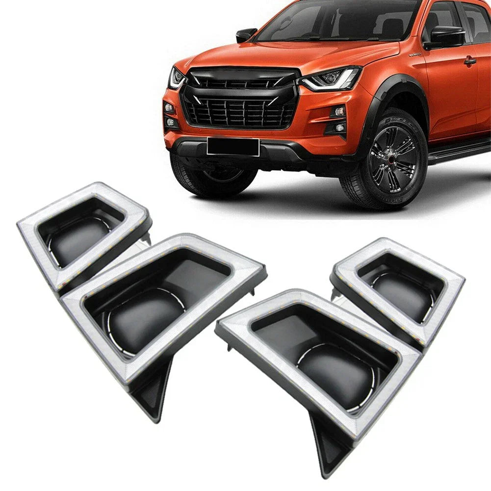 LED Daytime Running Lights w/ Turn Signal Lamps  For ISUZU D-MAX (2020-2021)