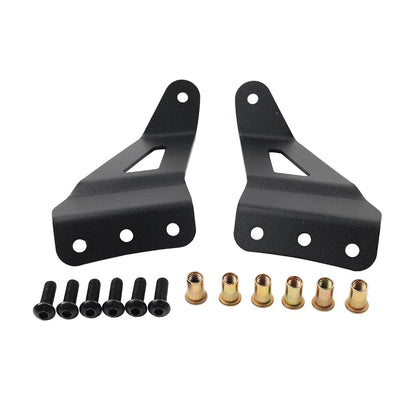 Upper Roof A-Pillar Light Bar Mounts for Off-Road Vehicles