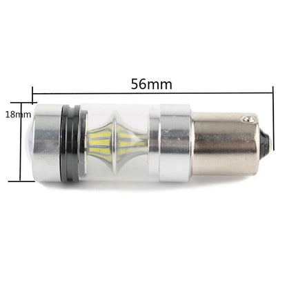 100W 1156 S25 P21W BA15S LED Backup Light for Car Reverse Bulb