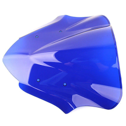 Blue Windshield Double Bubble Deflector for Yamaha MT-09 FZ09 (2017-2020)