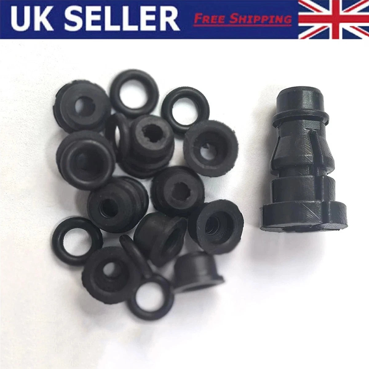 Clutch Slave Master Cylinder Pipe Connector Seal Kit for Ford Fiesta Focus (UK) (2009–2019)