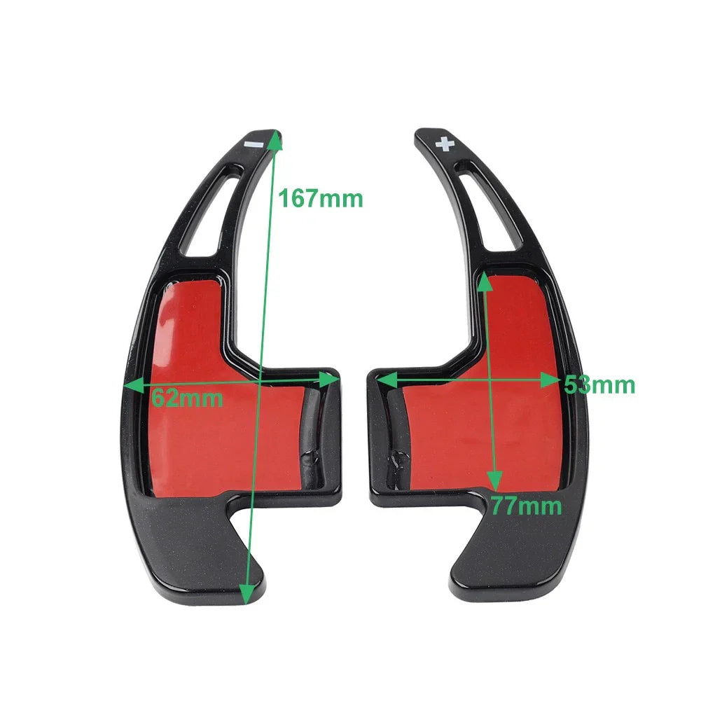Steering Wheel Shift Paddle Shifter Trim Cover for Ford Mustang (2015-2023)