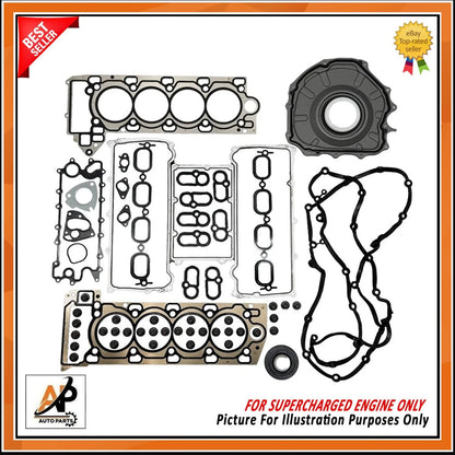 Engine Piston Set Replacement for Land Rover Range Rover 5.0 Supercharged (2006–2012)