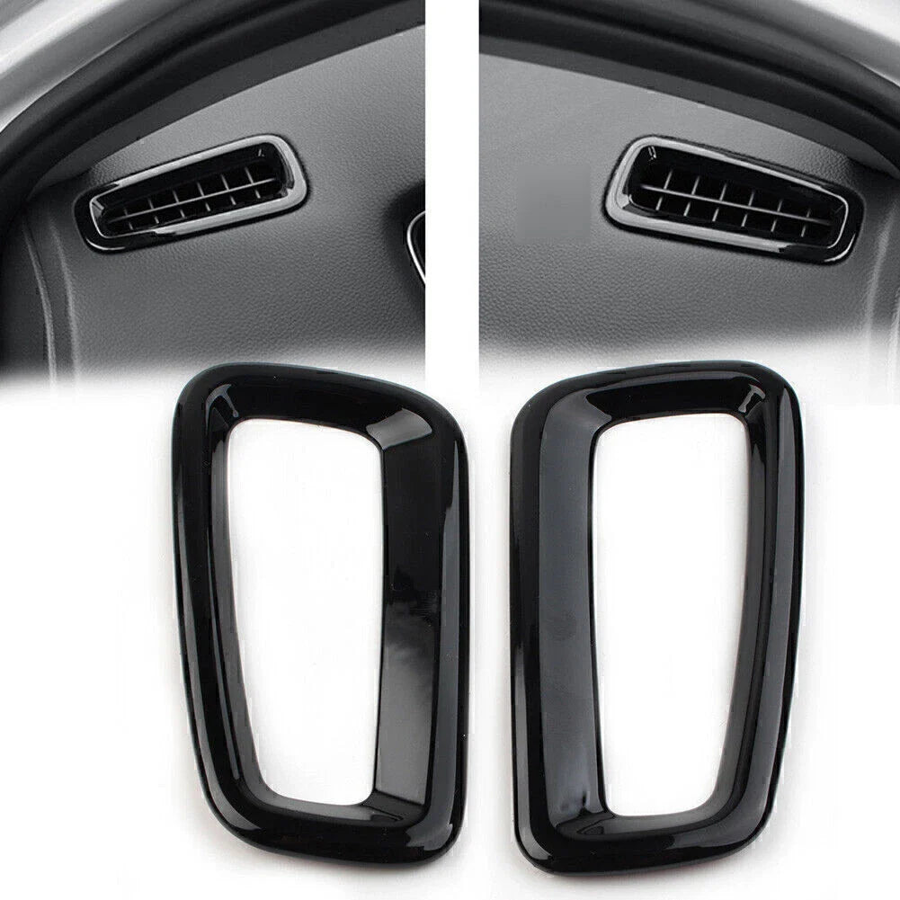 Inner Dash Side Air Vent Outlet Cover for Honda Civic (2022 - ) Black