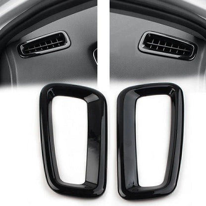 Inner Dash Side Air Vent Outlet Cover for Honda Civic (2022 - ) Black