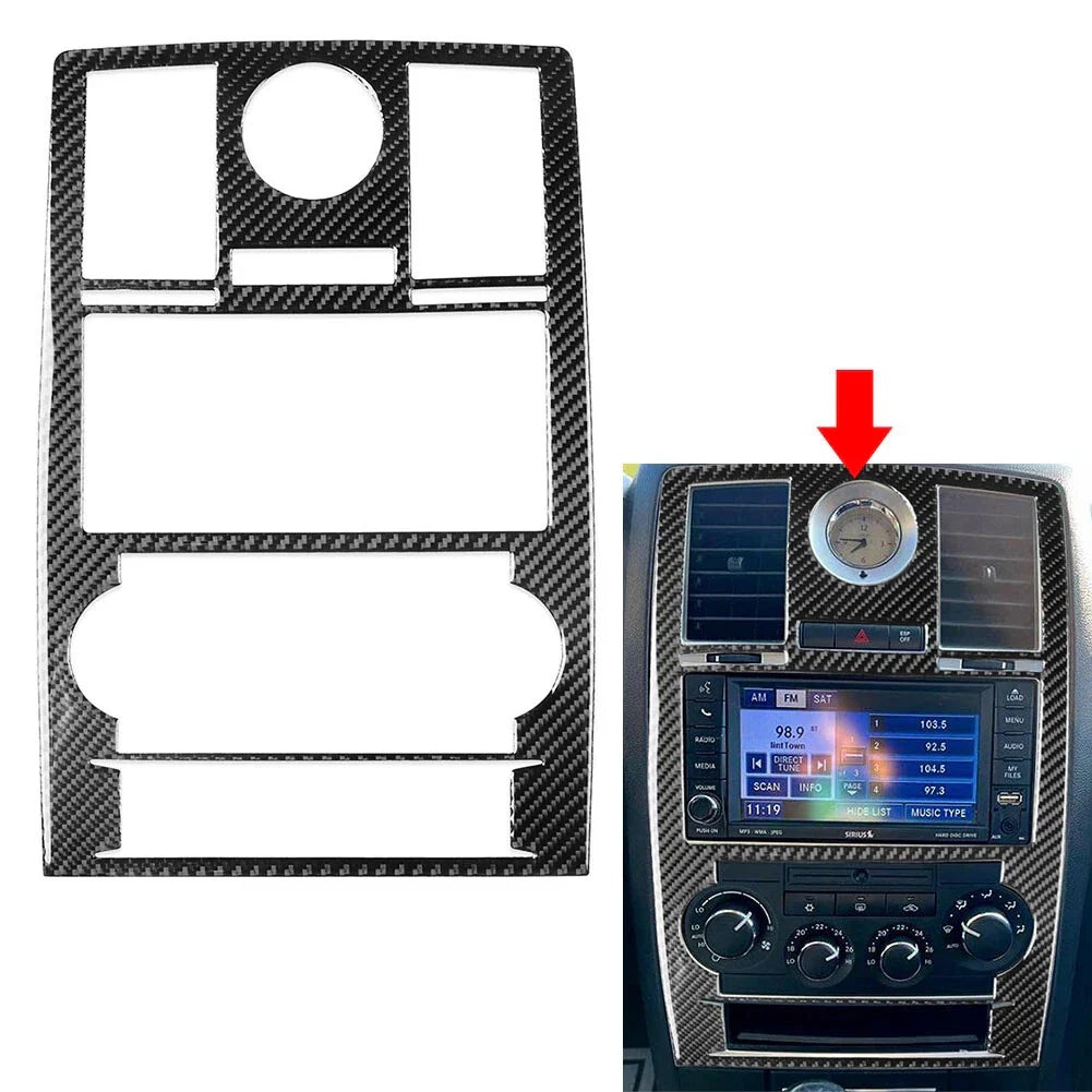 Center Console Climate Control CD Panel Cover Trim for Chrysler 300 (2008-2010)