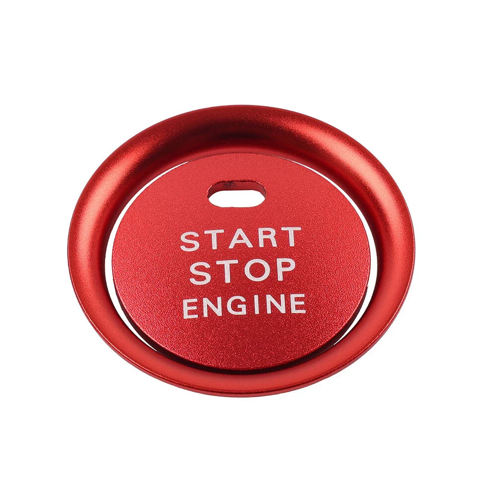 Red Engine Start Push Button Cover Ring Trim for Mazda 3 6 CX-5 (2014-2023)