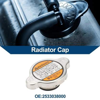 Radiator Cap for Hyundai i30, i10 (2007-2020, 2008-2019)