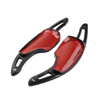Black Steering Wheel Paddle Shifter Extensions for Chevrolet Camaro, Corvette