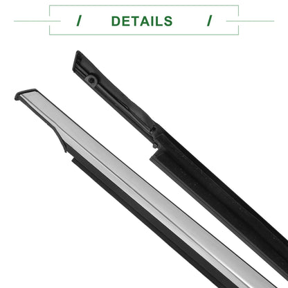2 x Rear Left & Right Weatherstrip Window Seals for Honda Accord (2018-2023)