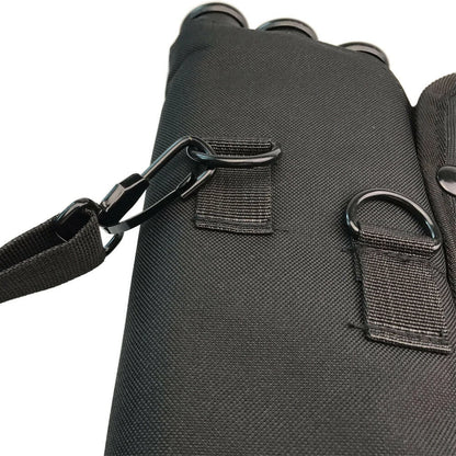 3 Tube Archery Arrow Quiver Adjustable for Traditional Bow