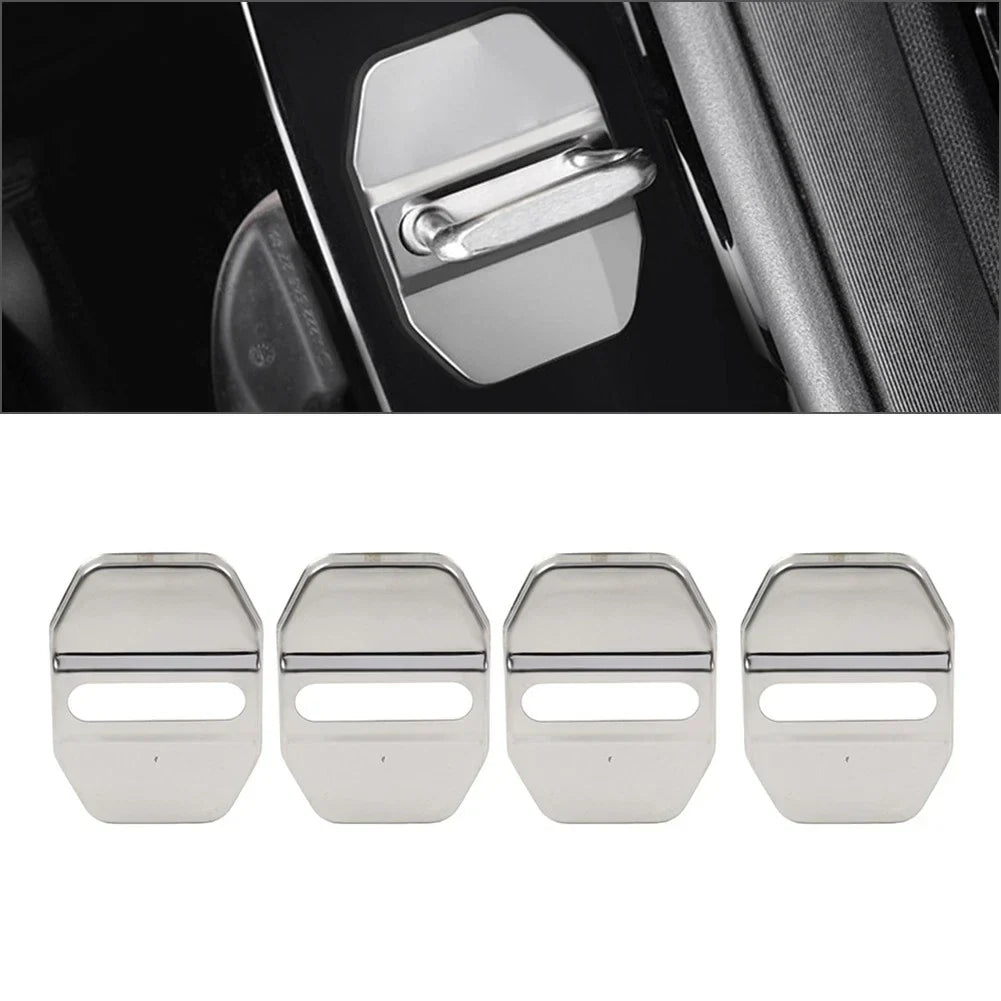 Car Door Lock Protective Cover for BMW F40 F45 G20, Benz C Class, Maserati