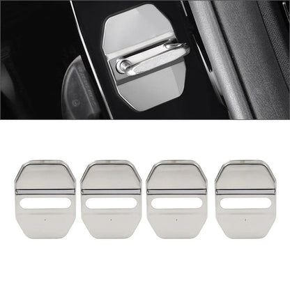 Car Door Lock Protective Cover for BMW F40 F45 G20, Benz C Class, Maserati