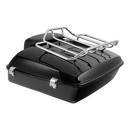Chrome Solo Mount Trunk Backrest for Harley CVO Road Glide (2014-2025)