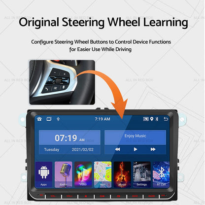 9" In-Dash CarPlay Stereo for VW Amarok (2011-2016)