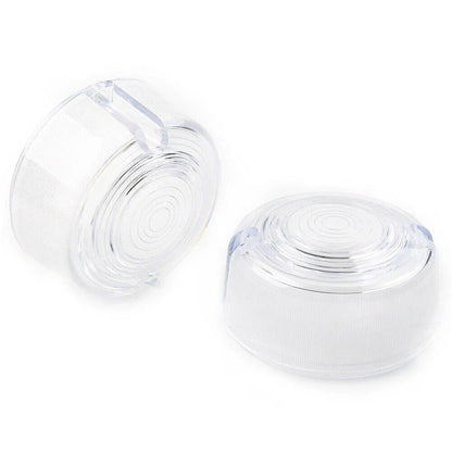 Turn Signal Lens Covers for Harley Dyna FXD FXR Sportster XLH 883 1200 FXST