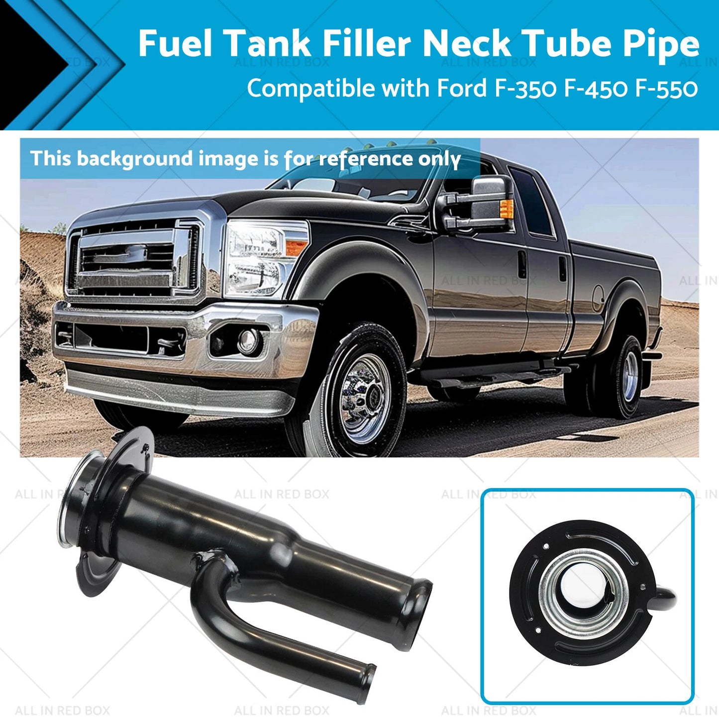 Fuel Tank Filler Neck Tube for Ford F-350 F-450 F-550 (2005-2007)