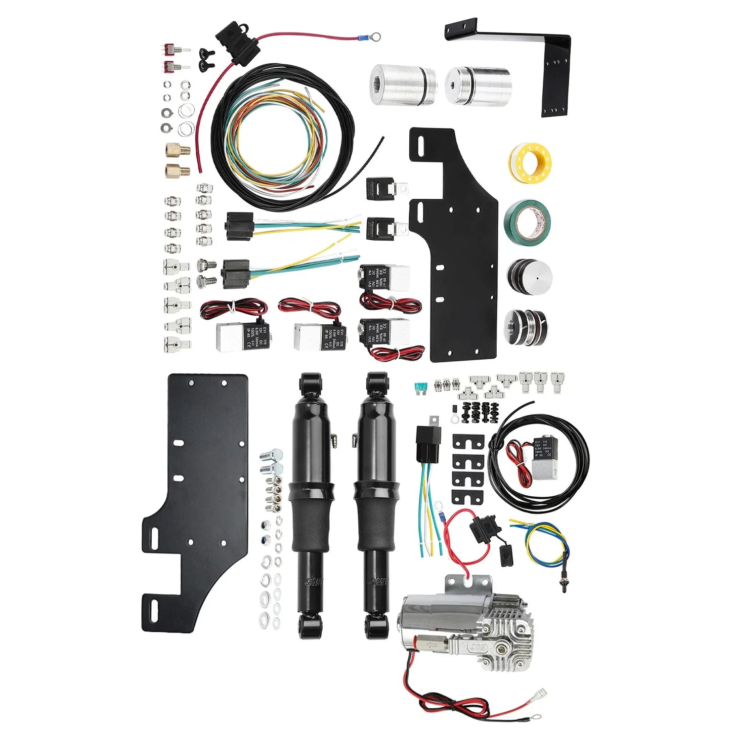 Front Air Ride Lowering Kit for Harley Street Glide (2014-2025)