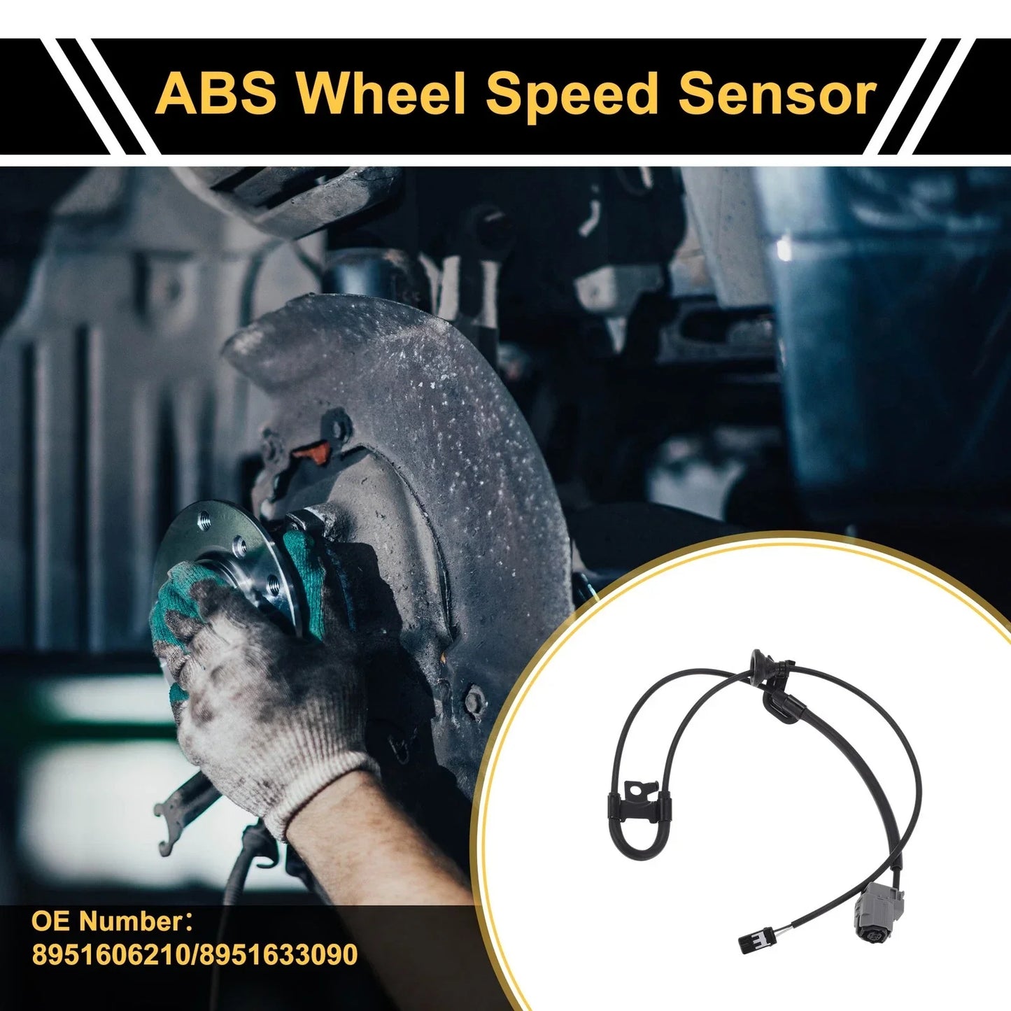 ABS Wheel Speed Sensor for Lexus ES 350 (2010-2013) 1 x Right Rear Sensor