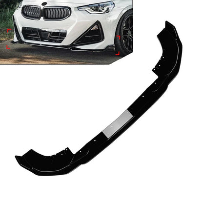 Front Bumper Splitter Lip for BMW 2 Series G42 M Sport (2022-2024)