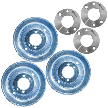 48 Inch Deck Spindle Pulley Replacement with Hub for Scag SCZ48V (2023–2025)