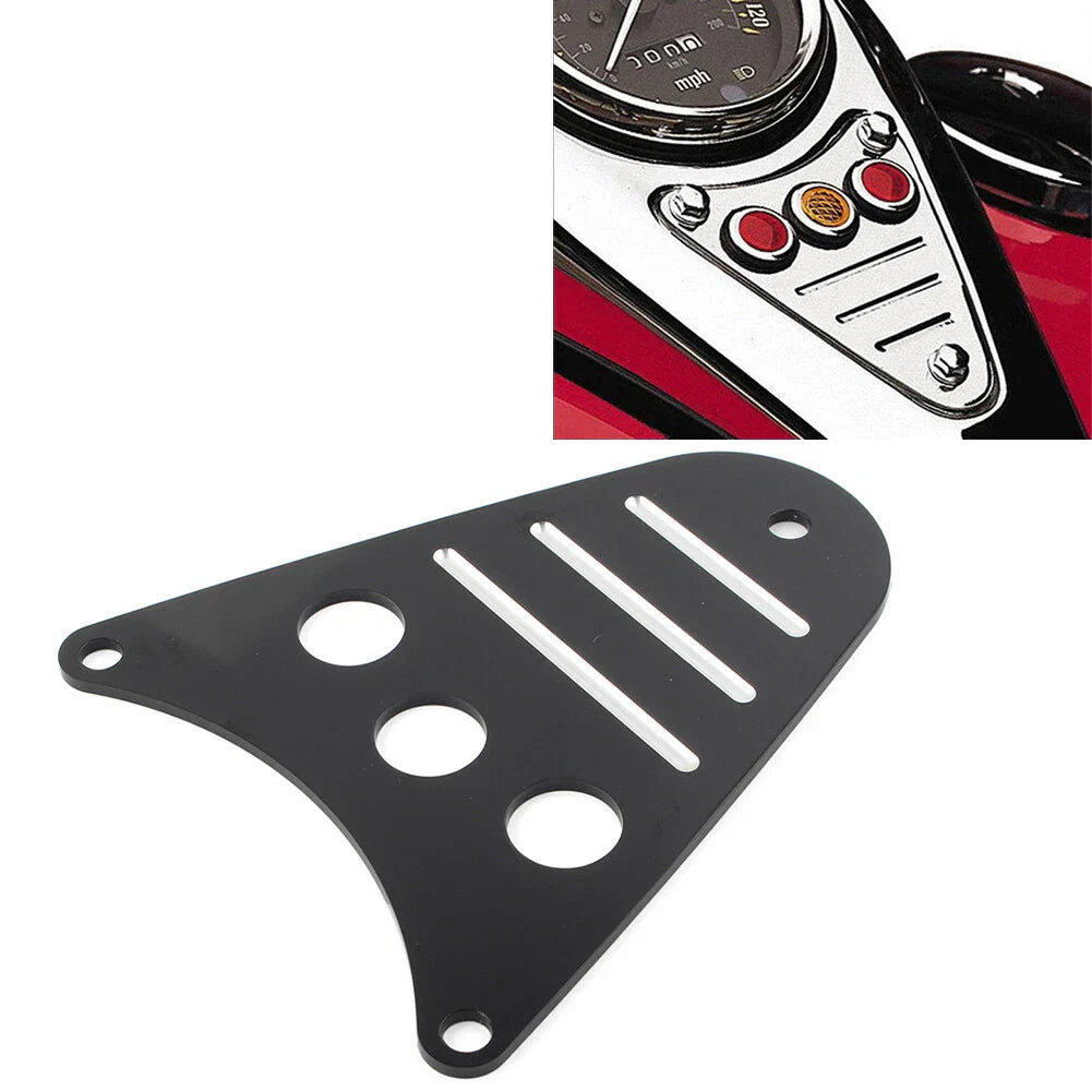 Black Dash Plaque Cover for Kawasaki Vulcan 1500 VN1500 (1996-2007)