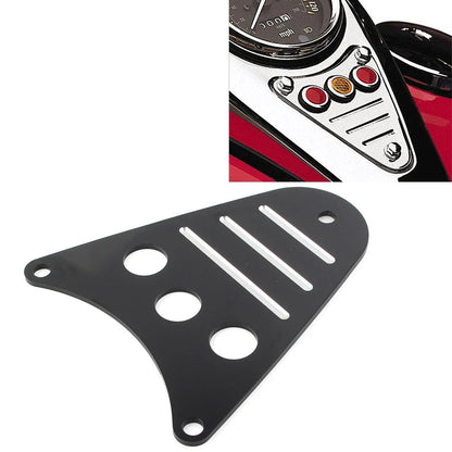 Black Dash Plaque Cover for Kawasaki Vulcan 1500 VN1500 (1996-2007)