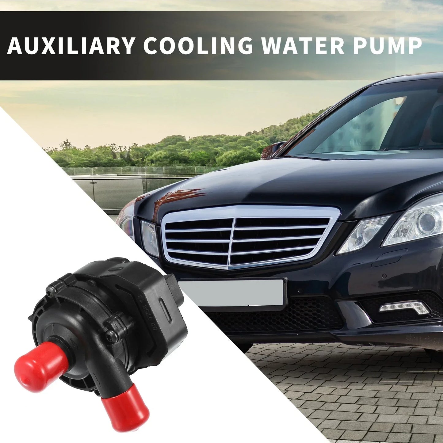 Auxiliary Water Pump for Mercedes-Benz A/B/C/E/GL/M/R-Class (2011-2023)