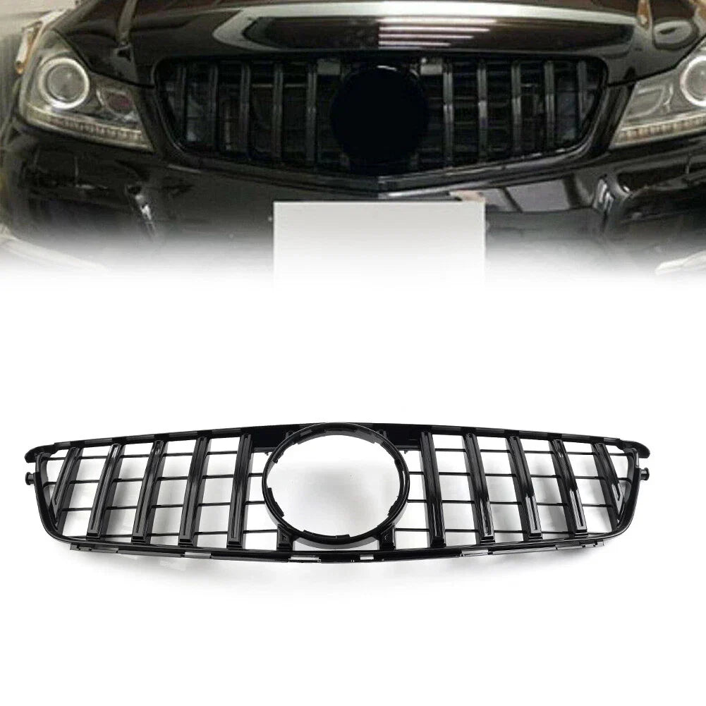 GTR Style Front Bumper Grille for Benz C Class W204 (2007-2014)