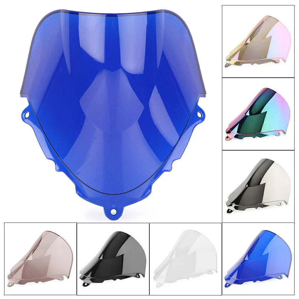Blue Front Windshield for SUZUKI GSX600F/GSX750F (1998-2008)
