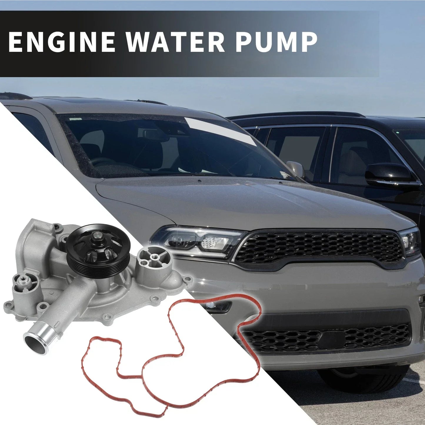 Water Pump with Gasket Kit for Chrysler 300 (2011-2022)