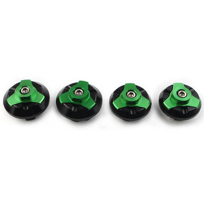 4x Frame Hole Cap Cover Plug for KAWASAKI Ninja 250 250R 300 ZX250 ZX300R