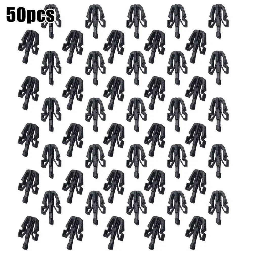 50Pcs Nylon Grille Clips for Honda, Mitsubishi, Toyota, Mazda (Various Years)