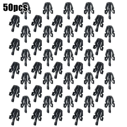 50Pcs Nylon Grille Clips for Honda, Mitsubishi, Toyota, Mazda (Various Years)