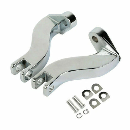 Passenger Foot Pegs Mount Bracket for Harley Street Glide (1993-2025)
