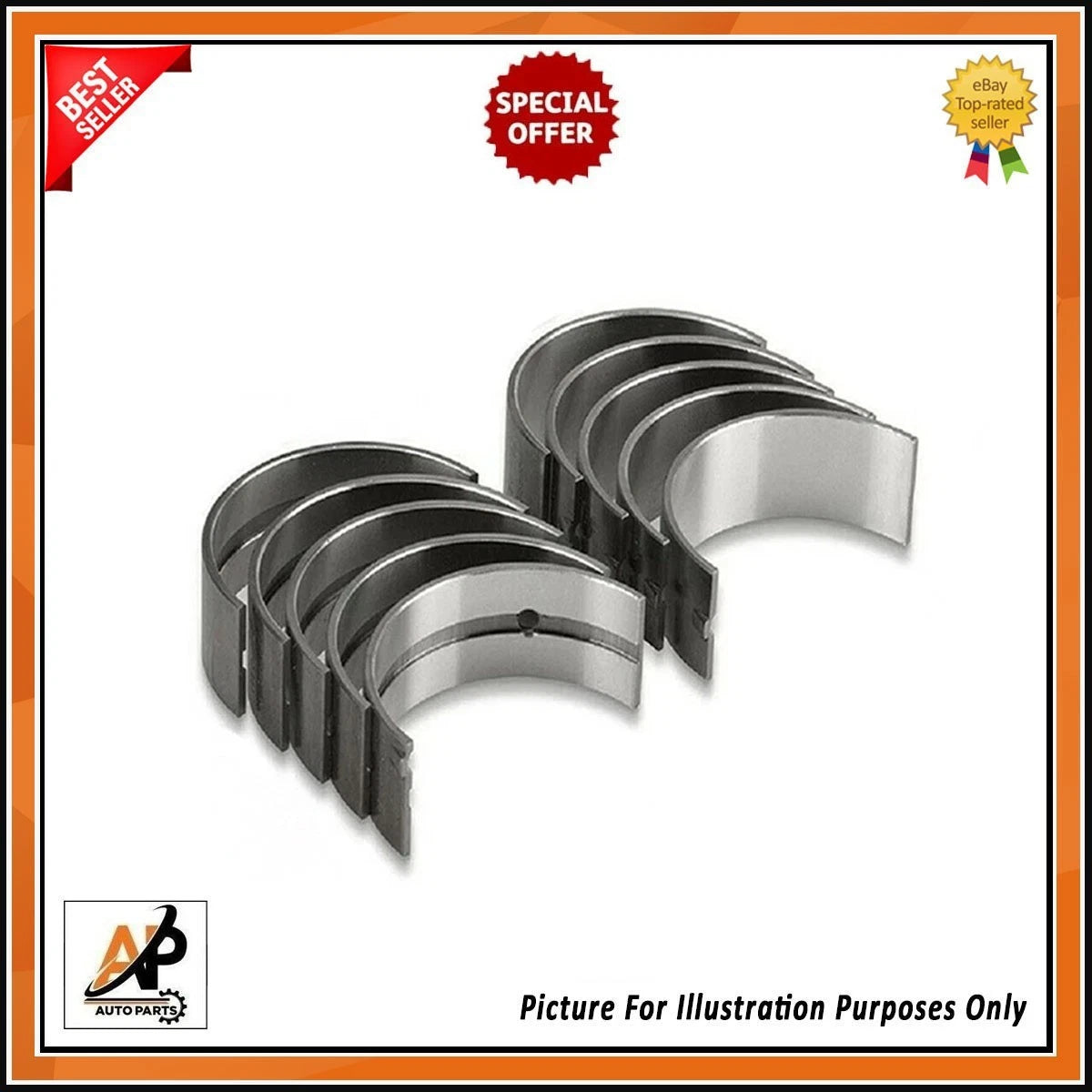 Crankshaft Bearings Set Replacement for Kia Ceed Hatchback (2013–2018)