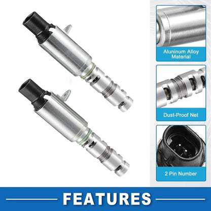 2 x Variable Valve Timing VVT Solenoid for Hyundai Santa Fe (2013-2018)