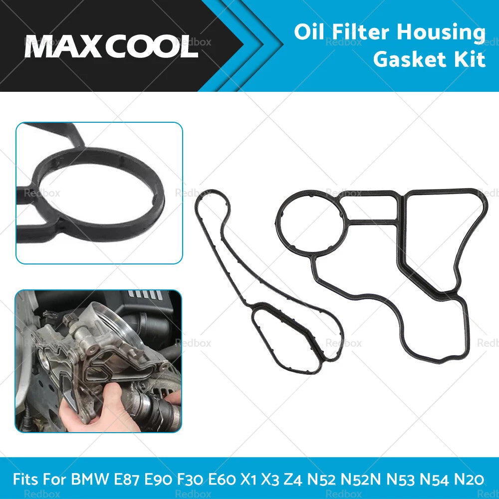 Oil Filter Housing Gasket for BMW E87 E90 F30 E60 X1 X3 Z4 (2006-2015)