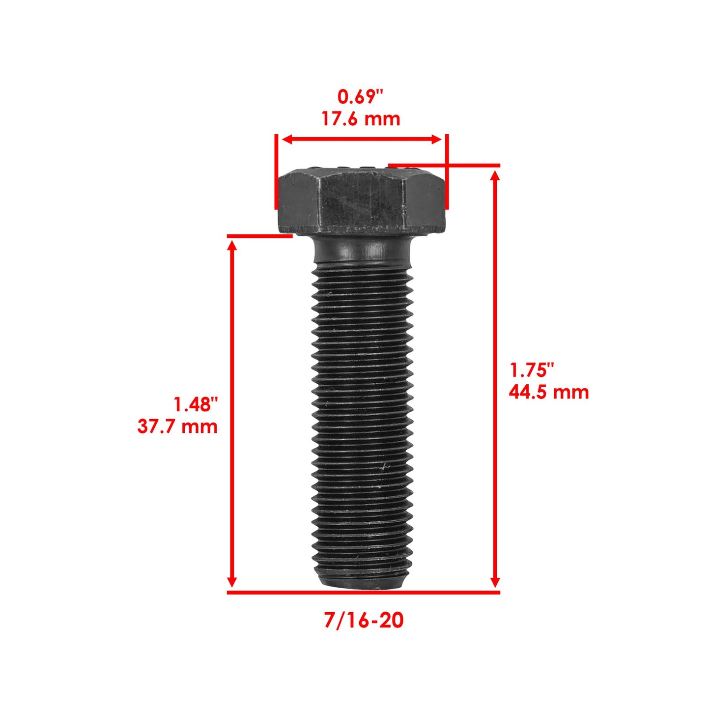 Deck Blade with Bolt for Toro 44 Inch (1990–1999)