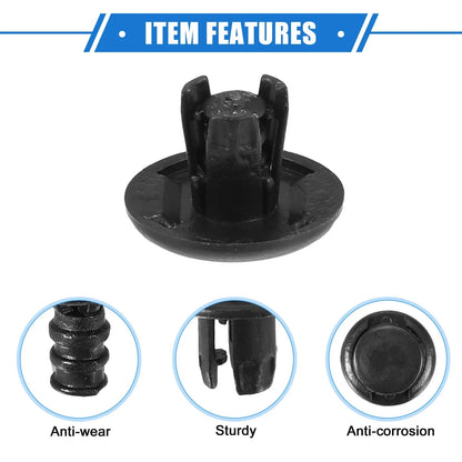 Fender Liner Clips 20 x for Honda - Plastic Black Automotive Clips