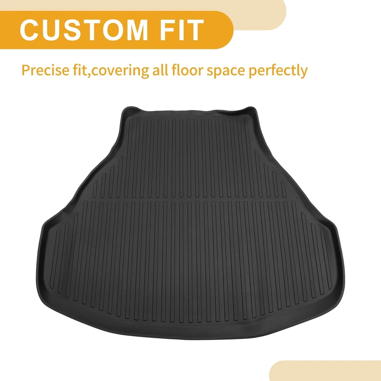 Cargo Liner Rear Trunk Mat for Honda CR-V 5 Seat (2013-2017) Stripe Pattern