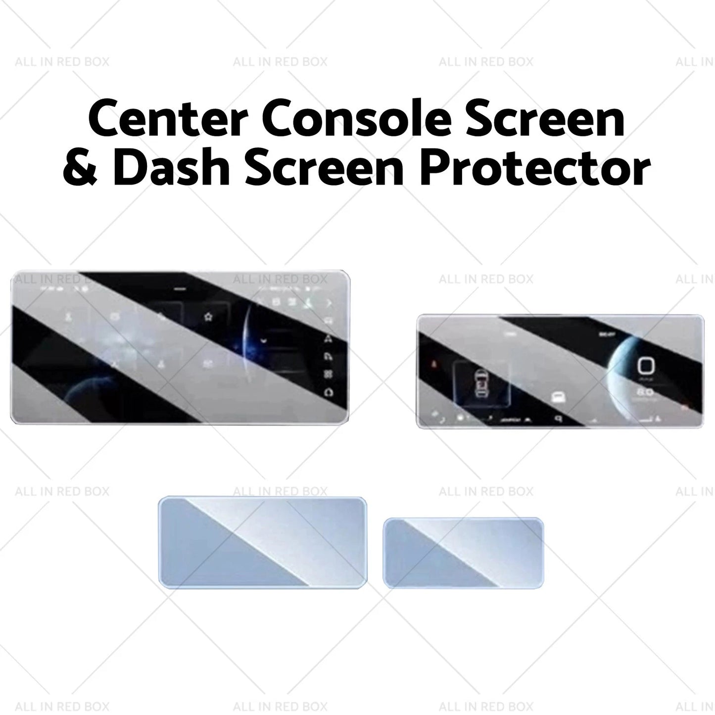 Tempered Glass Dash Console Screen Protector for Haval H6/H6 GT (2017-2023)
