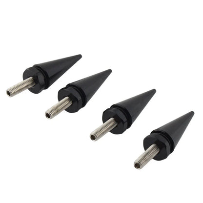 4 x 5mm Black Spike Windscreen Screw Bolts for Harley Touring Road Glide (98-25)